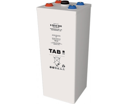 Стационарный гелевый аккумуляторный элемент Tab 2V 20 OPzV 2500